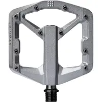 Crankbrothers - Stamp 3 Magnesium - Pedales de plataforma size Small, gris
