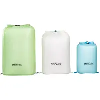 Tatonka - SQZY Dry Bag Set - Funda size One Size, verde/blanco