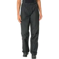 Vaude - Women's Fluid Pants - Pantalones impermeables size 40 - Short, negro