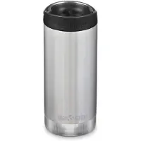 Klean Kanteen - TKWide Vacuum Insulated with Café Cap - Botella térmica size 355 ml, gris