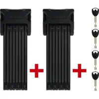 ABUS Candado Plegable Bordo 6000k/120 Bk Sh Twinset