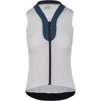 Q36.5 - Women's Jersey sleeveless L1 Pinstripe - Maillot de ciclismo sin mangas size M, gris