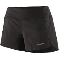 Patagonia - Ropa trail running mujer - W's Strider Pro Shorts - 3 1/2 in. Black para Mujer - Talla M - Negro