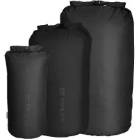 Tatonka - Dry Sack Set III - Funda size 10 l / 18 l / 30 l, negro/gris