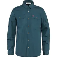 Fjall Raven - Ropa de senderismo - Singi Trekking Shirt LS M Mountain Blue - Talla M - Azul