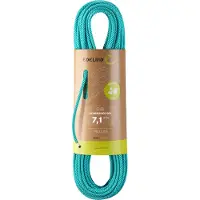 Edelrid - Cuerdas Escalada - Skimmer Eco Dry 7,1Mm Icemint - Talla 50 m - Azul