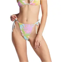 Billabong - Women's Dreamland Rev Tie Side Havana - Parte inferior de bikini size L, multicolor