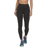 Patagonia - Ropa trail running mujer - W's Maipo 7/8 Tights Black para Mujer de Lana - Talla S - Negro
