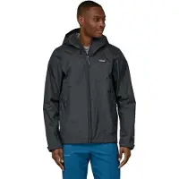 Patagonia - Ropa de senderismo - M's Torrentshell 3L Rain Jkt Black - Talla L - Negro