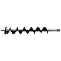 Scheppach Taladro de 150 mm, compatible con la perforadora de tierra EB1700 de . Incluye juego de brocas de 12x70 mm