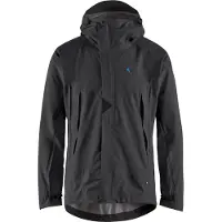 Klättermusen - Asynja Jacket - Chaqueta impermeable size L, negro/gris