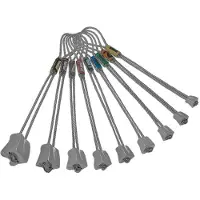 Rock Empire - Alu Nuts Set - Fisurero size Größe 1-9