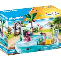 Playmobil Piscina Divertida Con Pulverizador De Agua