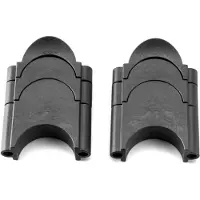 Deda Kit De Espaciadores Para Extensión De Manillar Parabolica/fastblack