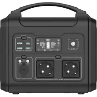 Ezviz PS600, Óxido de litio, níquel, manganeso y cobalto (LiNMC), corriente alterna, encendedor de cigarrillos, corriente continua, solar, 607 Wh, 600 W, 80 W, 600 W