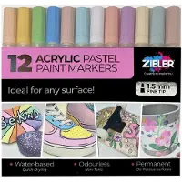 Zieler Rotulador Paint Markers Pastel Fine
