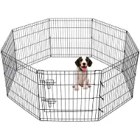 Trekker , área de juego para cachorros, modelo S, con 8 paneles de 61x61 cm