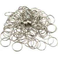 Kangaro Anillas metálicas de 30 mm (100 unidades)
