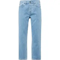 Carhartt WIP - Pantalones - Newel Pant Denim Blue Stone Bleached - Talla 36 US - Azul