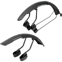 Topeak - TetraFender G1 & G2 Fender Set - Guardabarros size One Size, negro