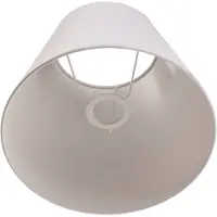 Duolla Pantalla de lámpara Sofia Altura 21 cm, blanco