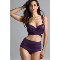 Marlies Dekkers Cache Coeur Deep Purple Plunge Balcony Bikini Top Talla: 70D | Bikinis Outlet | Mujer | Púrpura