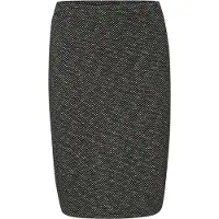 Kaffe Falda 'KAtippie' crema / negro