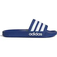Adidas - Adilette Shower with Lettering - Sandalias size 4, azul