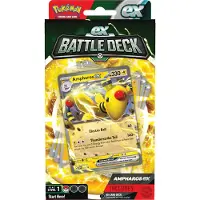 The Pokemon Company Ampharos Y Lucario Ex Baraja De Combate Inglés
