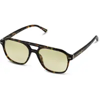 Kapten & Son Gafas de sol 'Zurich Oversize Dark Tortoise Green' marrón castaño / manzana / negro