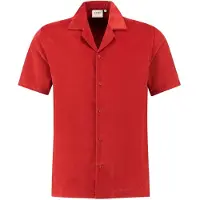 Shiwi Dave Cord Shortsleeve Shirt Tandori Spice Brown Talla: XL | Camisas Casuales Outlet | Hombre | Marrón