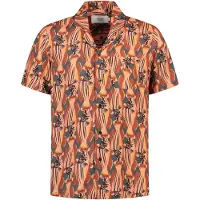 Shiwi Men Shortsleeve Shirt Catch Of The Day Smokey Green Talla: S | Camisas Casuales Outlet | Hombre | Verde