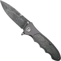Böker Germany Navaja Leopard Damascus III Collection