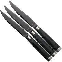 Kai Michel Bras, set de 3 cuchillos para carne