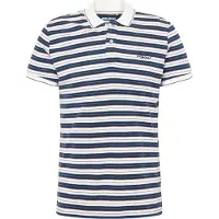 Blend Camiseta azul / blanco