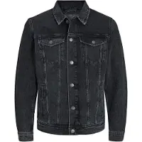 Jack & Jones Chaqueta de entretiempo 'JJJean' negro denim