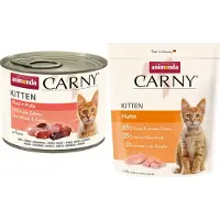 Animonda Carny Kitten - Ternera con pavo - 12 x 200 g