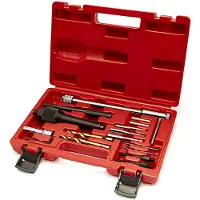 HBM Conjunto de extractores de bujías de 16 piezas 8 - 10 mm