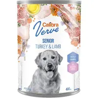 Calibra Pavo Y Cordero Verve Para Perros Senior 400g 6 Unidades