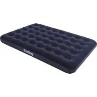 Bestway Colchón hinchable Blue Horizon XT con bomba eléctrica externa, tamaño doble XL/Lo, 191 x 137 x 22 cm
