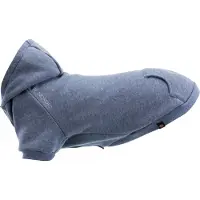 Trixie BE NORDIC, sudadera con capucha, color azul. Talla: Largo: 55 cm, Pecho: 73 cm, Cuello: 48 cm