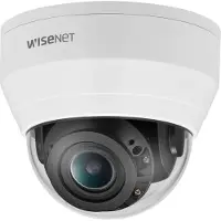 Hanwha QND-8080R: Cámara de seguridad interior, 5MP, PoE, con infrarrojos, para uso comercial