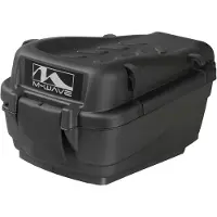 M-Wave - Amsterdam Easy Box - Bolsa para el portaequipaje size 5 l - S/M, gris