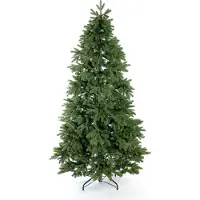 50nrth Árbol de Navidad artificial "Evergreen", variedad "Roswell", color verde, 240 cm de altura, sin luces