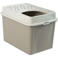 Rotho Berty Eco Cappuccino: Arenero para gatos