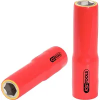 Ks Tools 117.1347, Llave de vaso, 1/2", métrica, 1 cabeza, 24 mm, acero cromo vanadio