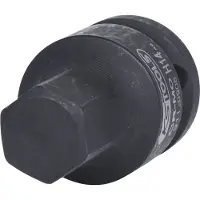 Ks Tools Broca de impacto de 1/2", tipo "Kraft", con cabeza hexagonal interior, corta, de 14 mm
