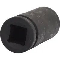 Ks Tools 150.1724, llave de vaso, 3/4", 1 cabeza, acero cromo-molibdeno, según las normas DIN 3120 e ISO 1174, 520 g