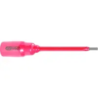 Ks Tools : Juego de vasos de 1/2" con aislamiento protector para tornillos hexagonales interiores, de 6 mm, 156 mm de largo (117.1172)