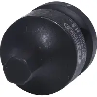 Ks Tools , llave de vaso de 1/2" con punta hexagonal interior, corta, de 8 mm (911.0905)